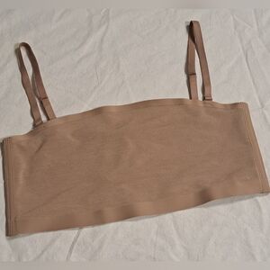 Skims Fits Everybody Sheer Sculpt Bandeau Bra Sienna Large NWT Convertible
